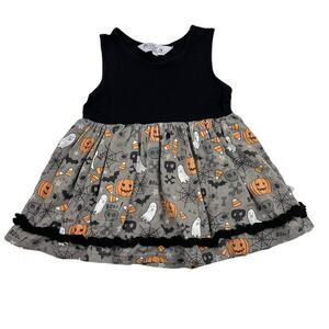 Midnight Magnolia Halloween Sleeveless Top